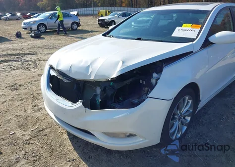 2012 Hyundai Sonata Se z USA, uszkodzony, nr VIN 5NPEC4AC5CH387262